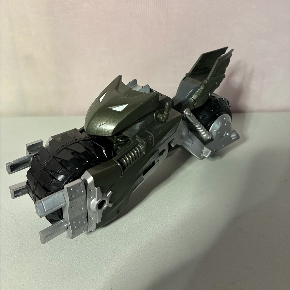 Batcycle from Batman vs Clayface Toy by Spin Master - DC Comics Motorcycle Bike